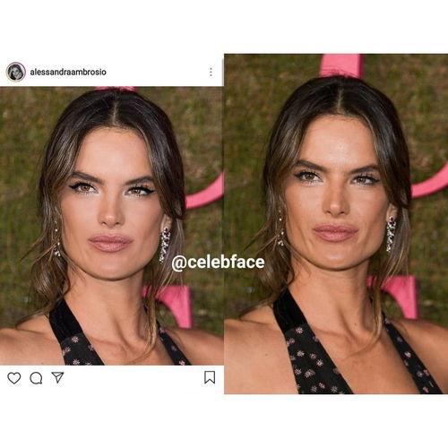 欧美明星网红对比视频素材